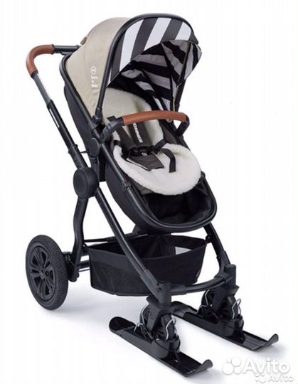 Универсальные лыжи для колясок