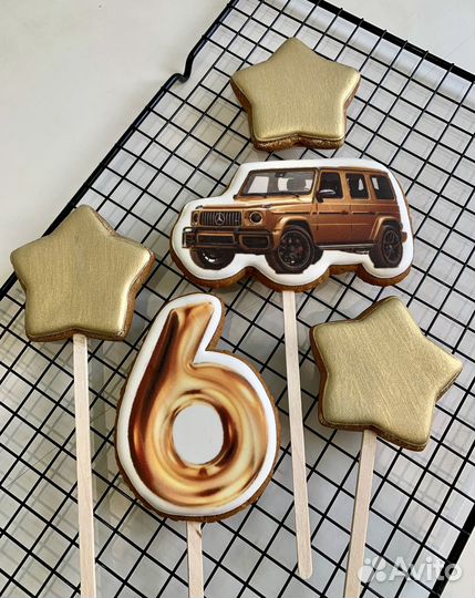 Пряники на день рождения, юбилей