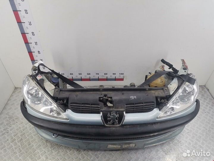 Бампер (ноускат) для Peugeot-Citroen 206