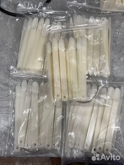 Типсы на кольце миндаль 250 шт