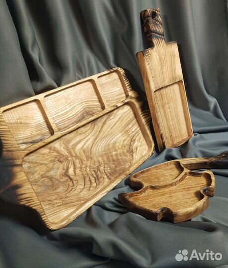 Посуда из натурального дерева (Ручная работа)