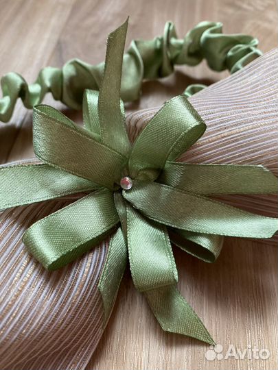 Новая повязка ручной работы для девочки 2-5л