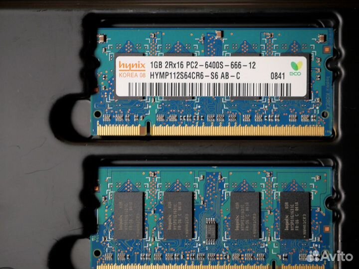 Память hynix 1GB Для iMac Mac OS (комплект 2 Гб)