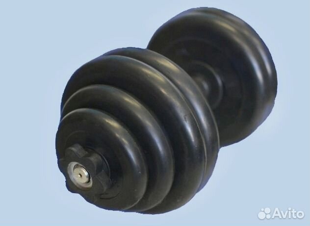 Гантели обрезиненные разборные (Россия). Доставка