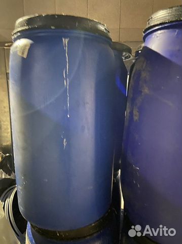 Бочка пластиковая 200 л., 170 л. Бу