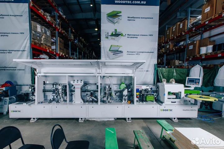 Станок для облицовывания мебельных кромок WoodTec