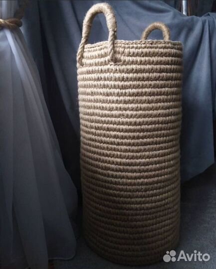 Корзина из джута