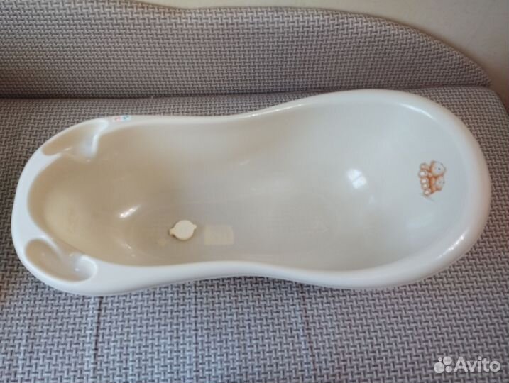 Детская ванночка со сливом и гамачок