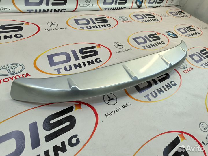 Спойлер Nissan Qashqai / Dualis 7-13 год silver