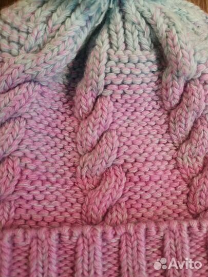 Шапка зимняя для девочки женская