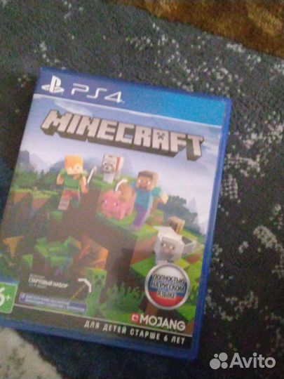 Диски на ps4 майнкрафт