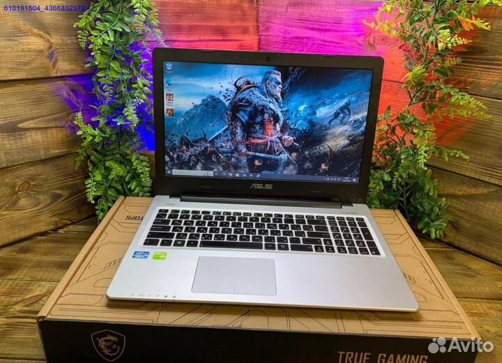 Игровой ноутбук Intel Core i3/i5/i7