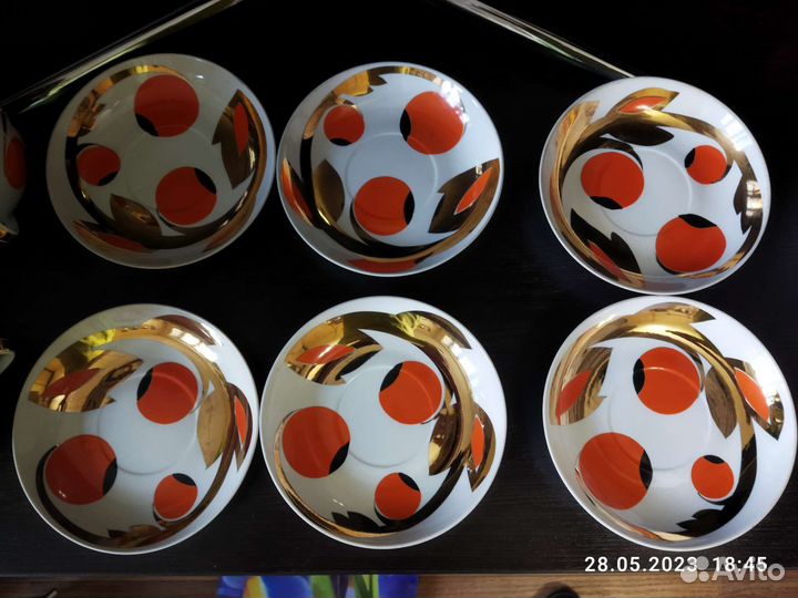 Чайный сервиз Райское яблоко Вербилки