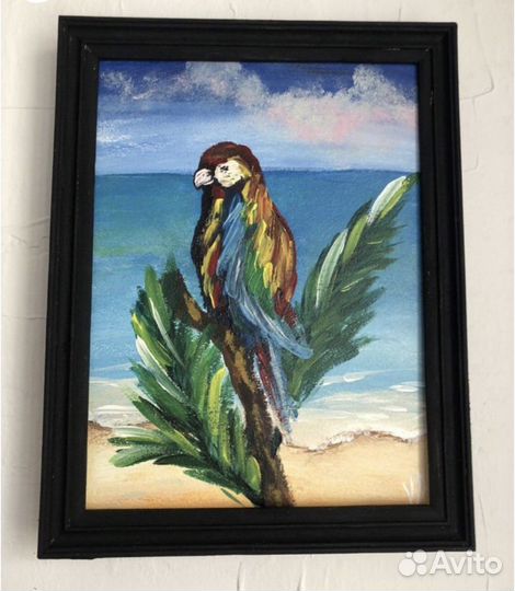 Картины акрилом на холсте 18 на 24 см