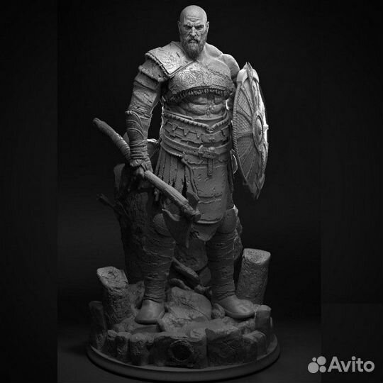 Фигурки god of war kratos бог войны