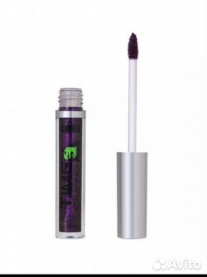 Матовая помада beauty bomb с глиттером