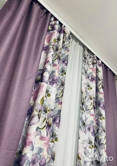 Новые шторы комплект