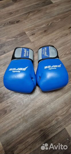 Боксерские перчатки, 12 oz, Force кожа