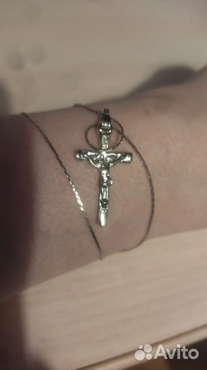 Крест - Подвеска на цепи