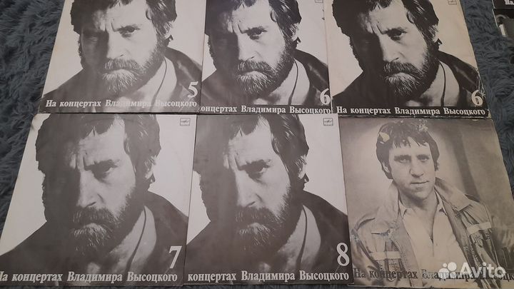 Виниловые пластинки СССР Высоцкий