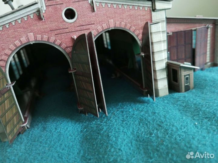 Паровозное (локомотивное) депо 1/87