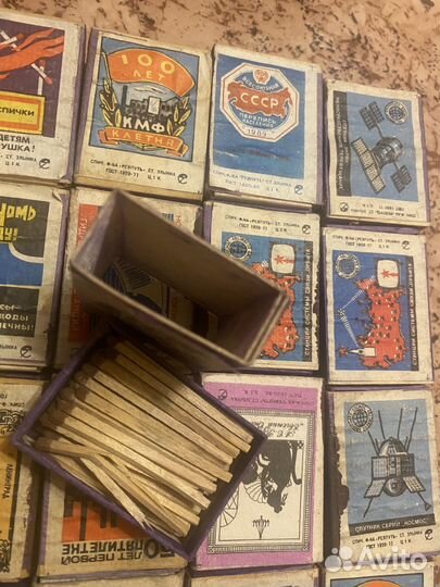 Коллеционная этикетка спички СССР