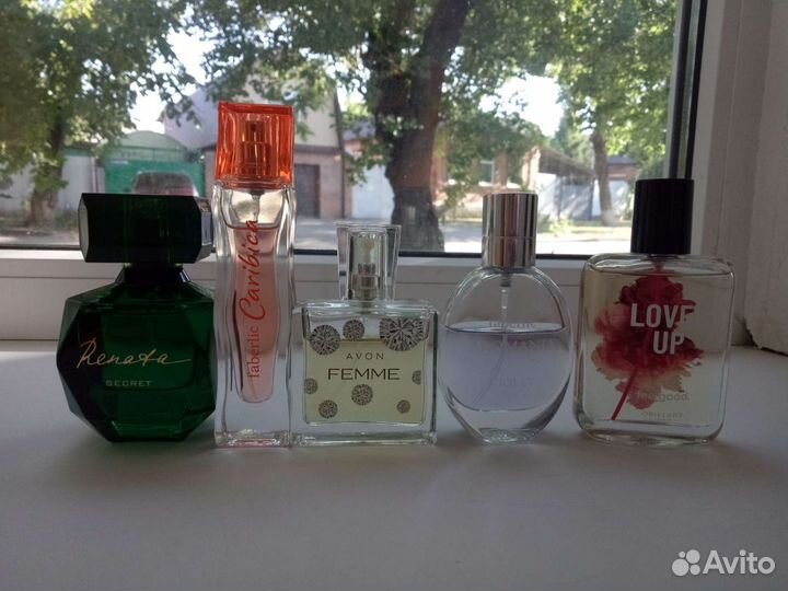 Парфюмерная вода эйвон, орифлейм, фаберлик