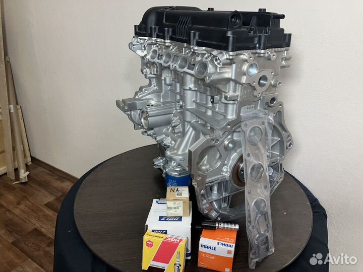 Новый двигатель на Hyundai Elantra Solaris 1.6