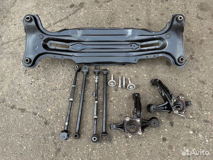 Подрамник балка задний toyota camry v40 06-11