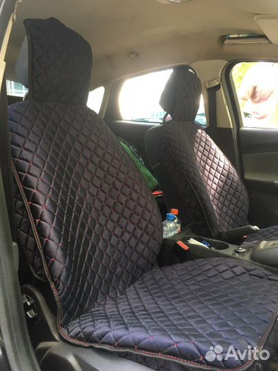 Накидки с боками универсальные из велюра