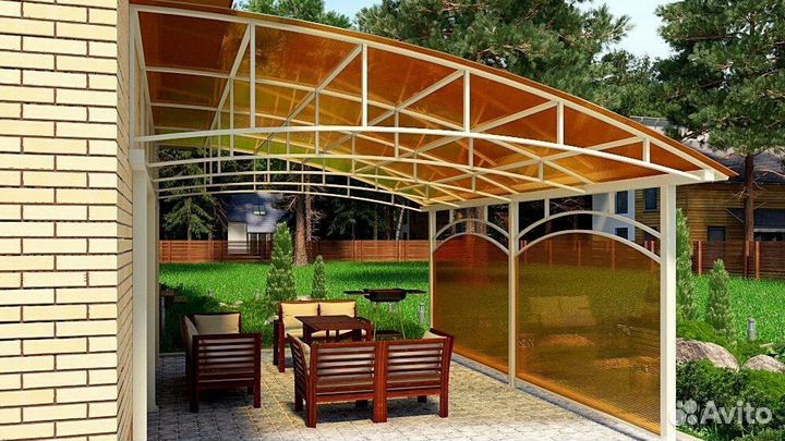 Изготовление навесов