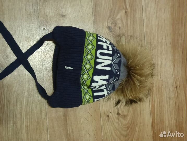 Шапка зимняя для мальчика 2-3 года