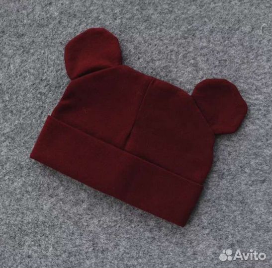 Детская шапка с ушками