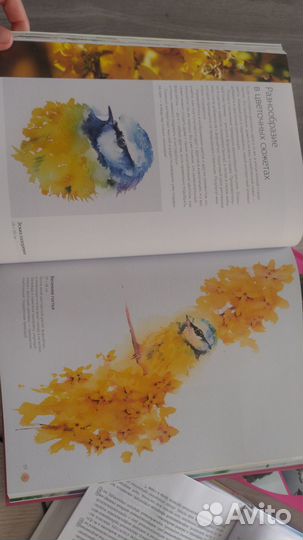 Книга Джин Хэйнс Живые цветы акварелью