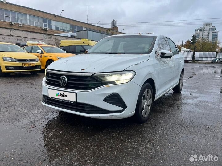 Volkswagen Polo 1.6 AT, 2020, битый, 192 832 км