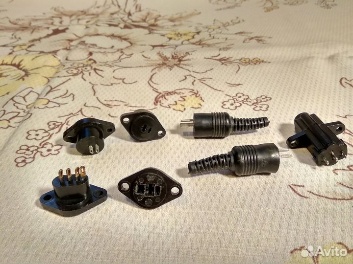 Кабели, разъёмы и переходники времён СССР