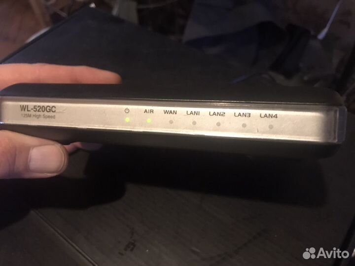 Роутер Asus wl 520gc