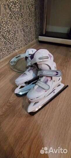Коньки детские раздвижные 30 33
