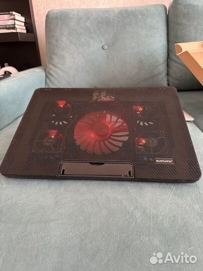 Охлаждающая подставка для ноутбука 5 вентиляторов