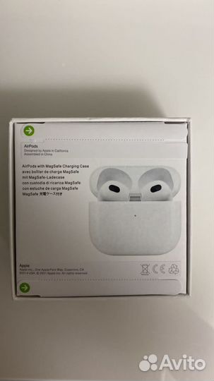 Apple Airpods 2 + чехол в подарок