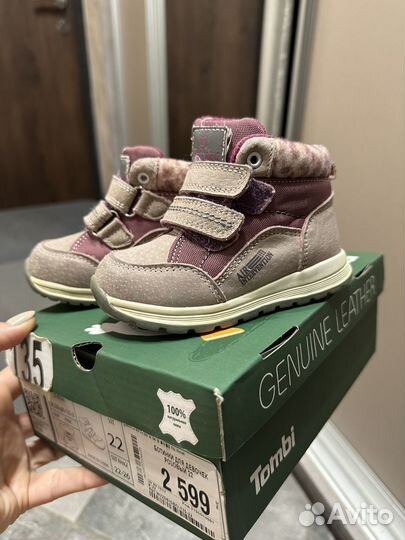 Ботинки демисезонные Tombi 22