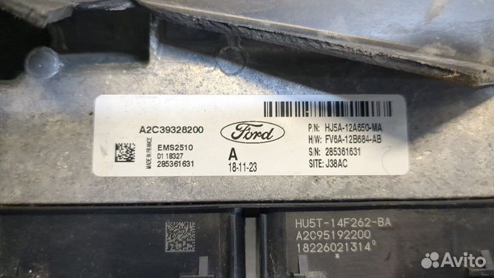 Блок управления двигателем Ford Escape