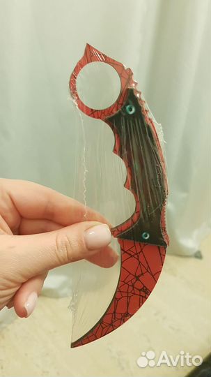 Деревянный нож керамбит