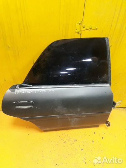 Дверь задняя правая тойота карина ед st180 st182 s