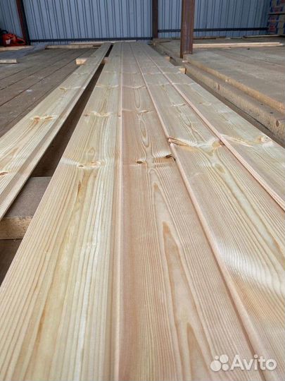 Имитация бруса. Карельский профиль /Полярная сосна