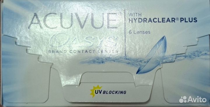 Линзы контактные acuvue oasys