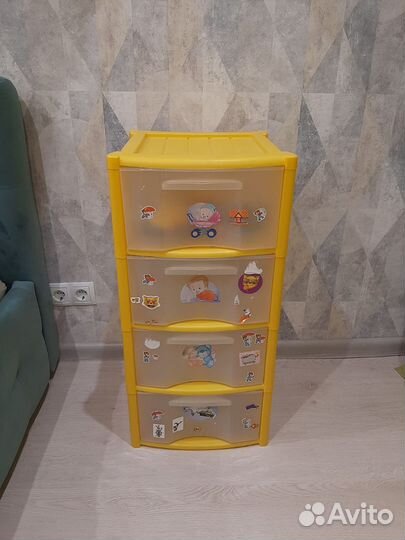 Комод пластиковый