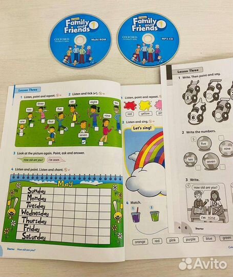 Family and Friends, Starter, 1, 2, 3, 4, 5, 6