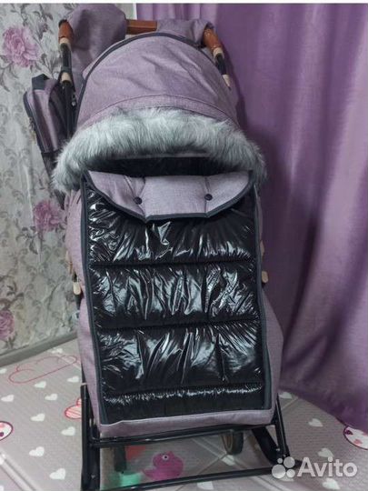 Коляска санки