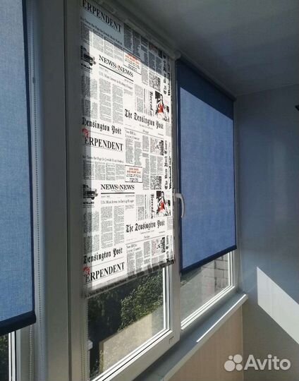 Рулонные шторы жалюзи